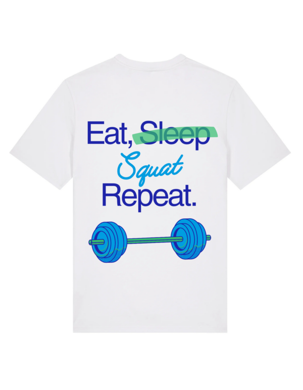 Тениска Eat, sleep, squat, repeat