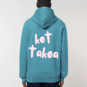 Худи Кот Такоа синьо